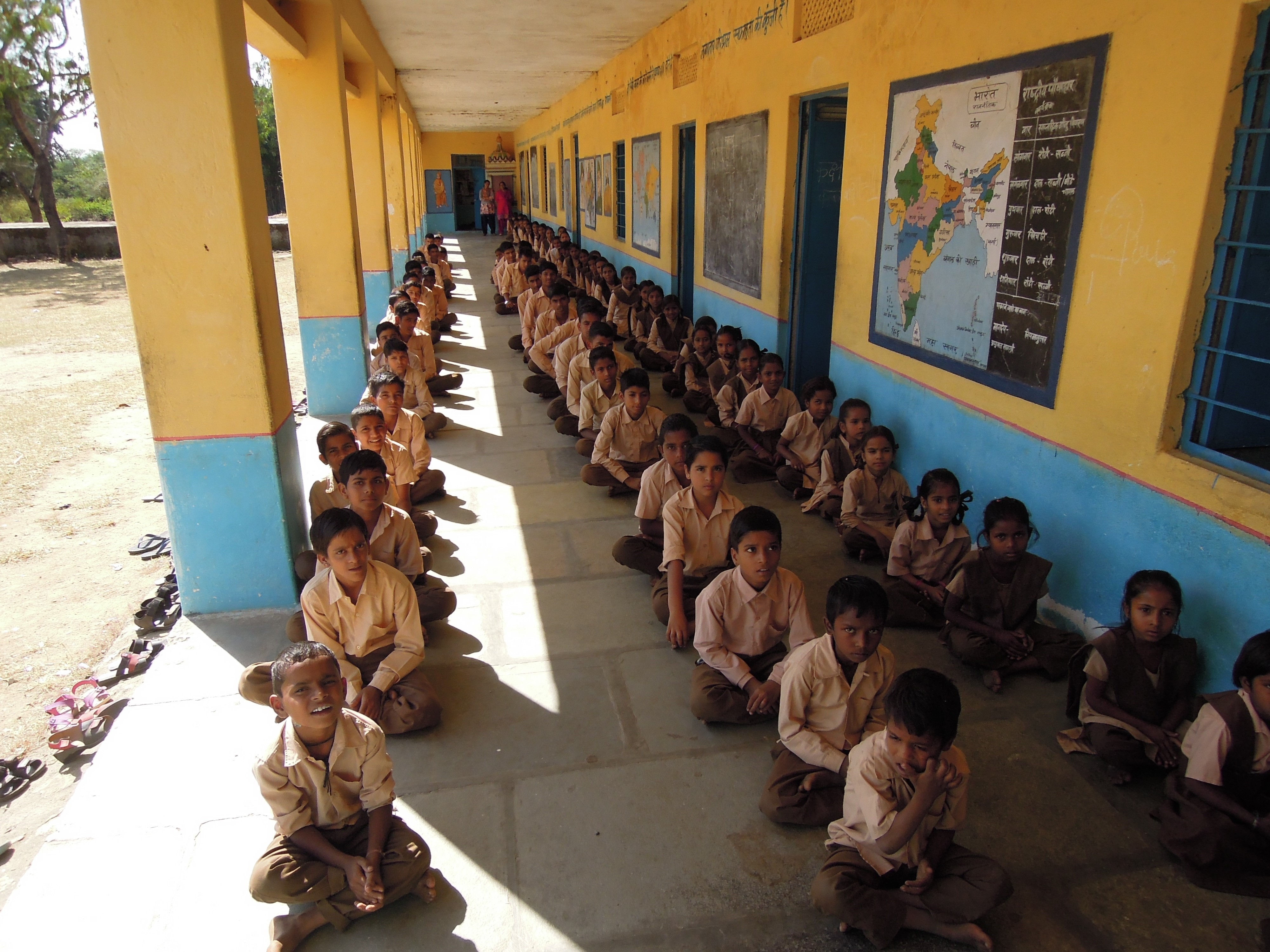 Temoignage de michele et celine dans une ecole en inde